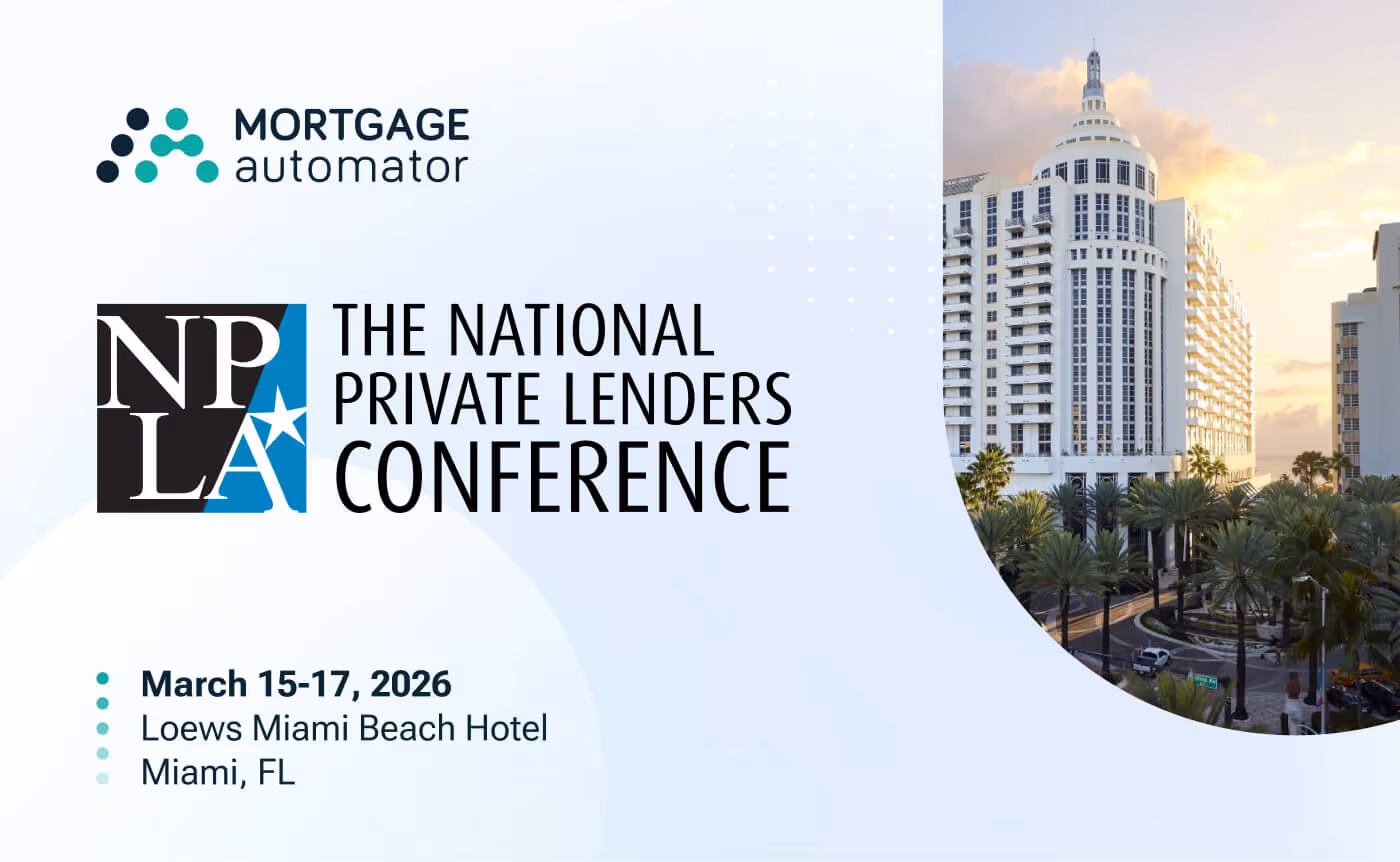Meet Mortgage Automator at NPLA Miami 2026