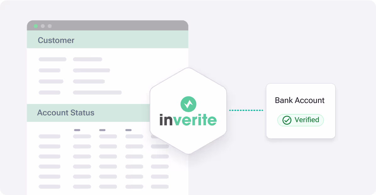 Verify bank transactions and income powered by inverite
