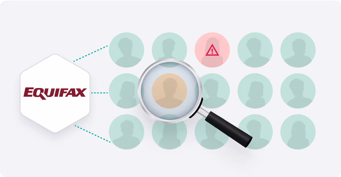 Learn if your client is on any international Political (PEP) or Terrorism Watchlists powered by Equifax
