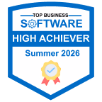 Badge for Top Business Software High Achiever Summer 2026